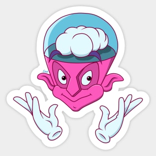 Mega Brain Sticker